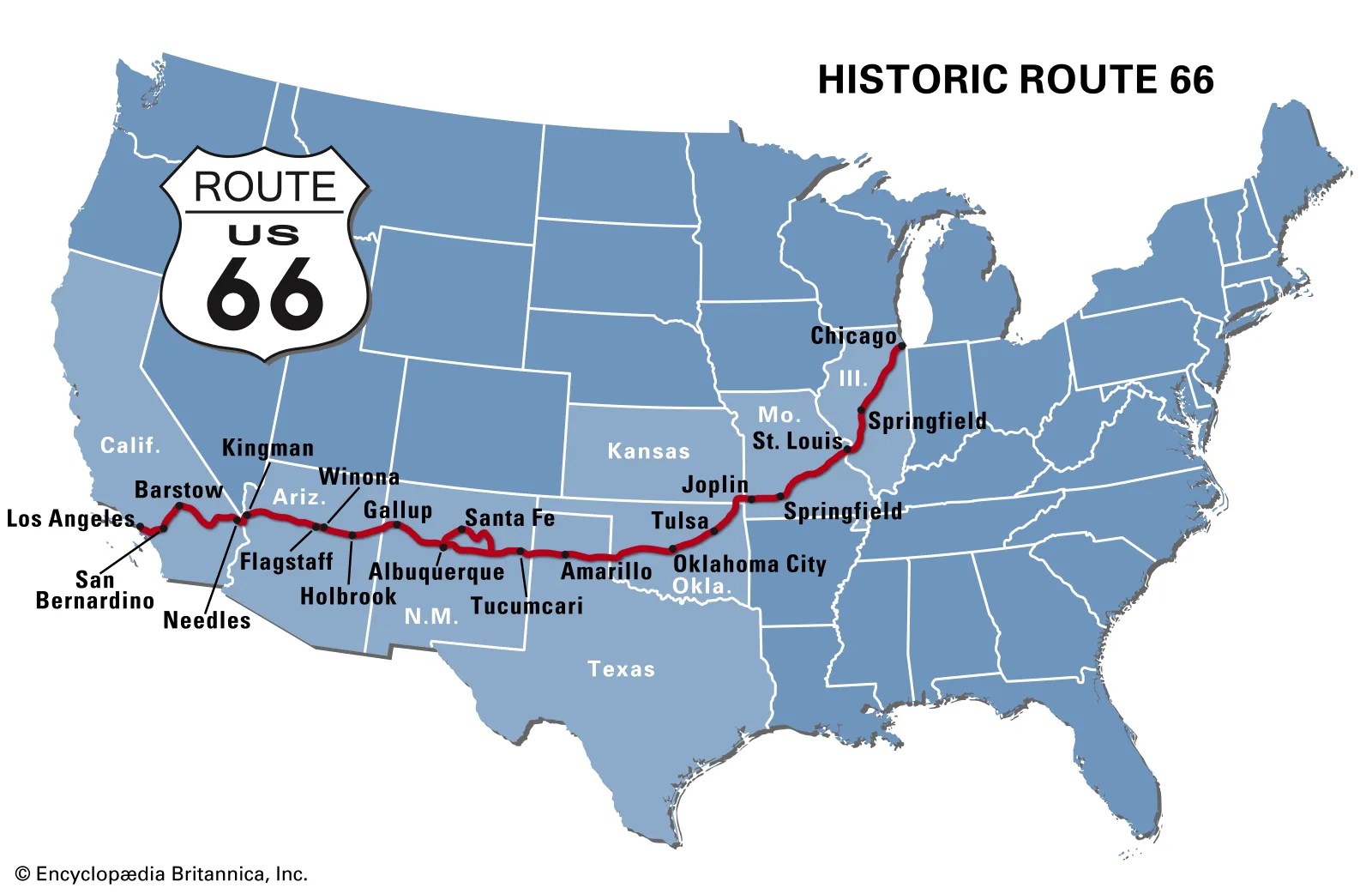 The Enduring Allure Of Route 66 A Journey Through Eight States City