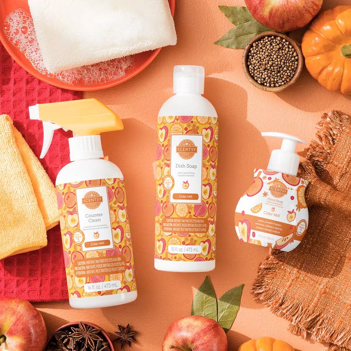 NEW! Shop Scentsy Clean & Soap Fall Bundles