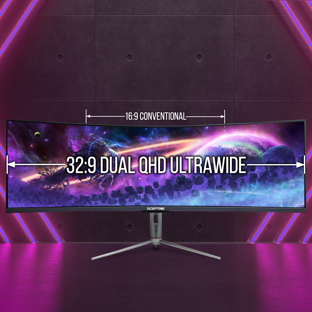 C505BQSN168 49" Curved LED Monitor