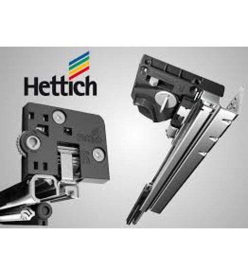 Soft Close Ball Bearing Hettich Drawer Runners 4D Quadro V6