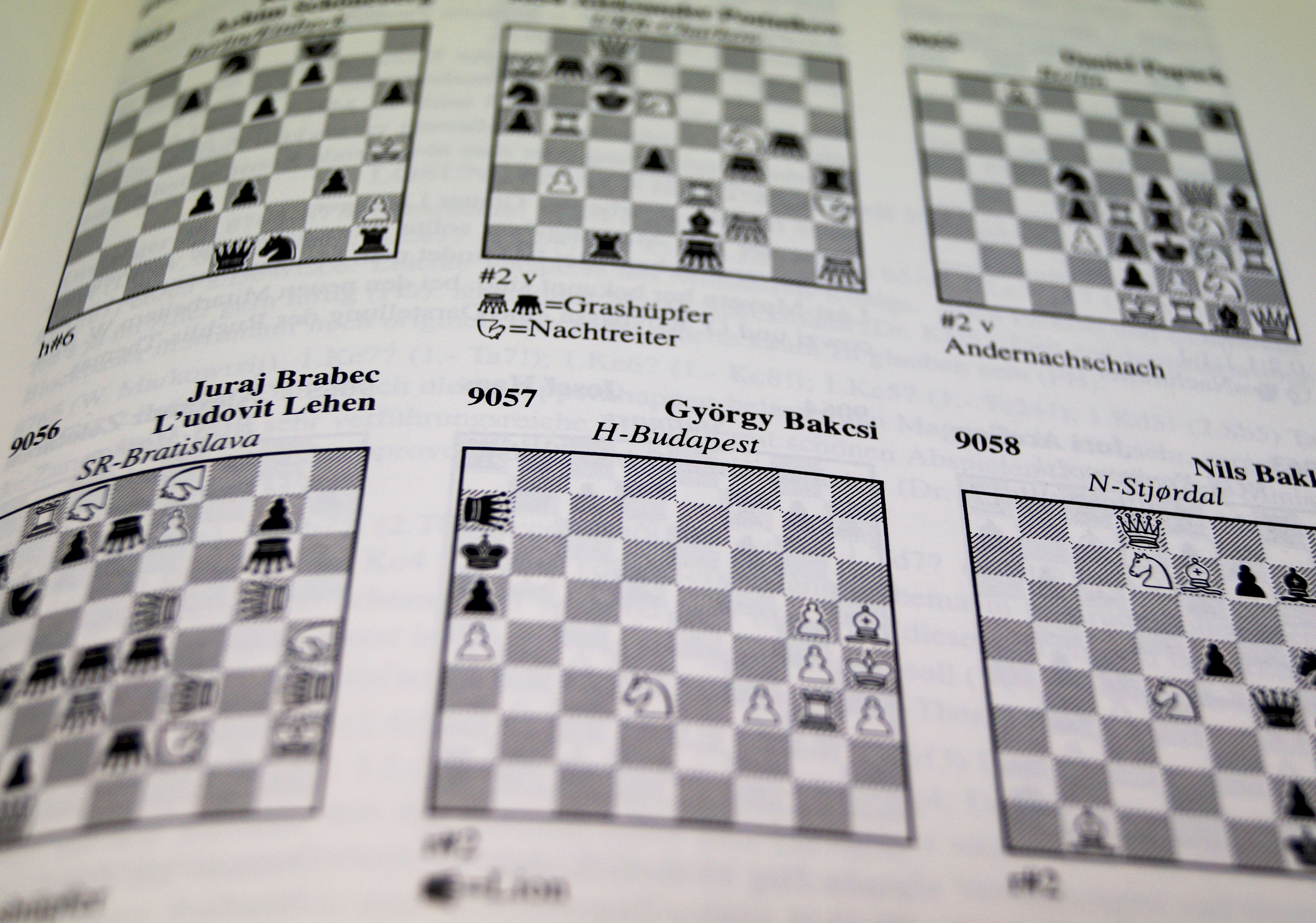 Problemschachaufgabe 683 Deutscher Schachbund Schach in Deutschland