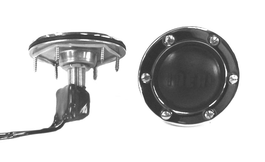 Black 4 inches Marine Anchor Windlass Deck FootSwitch Heavy Duty