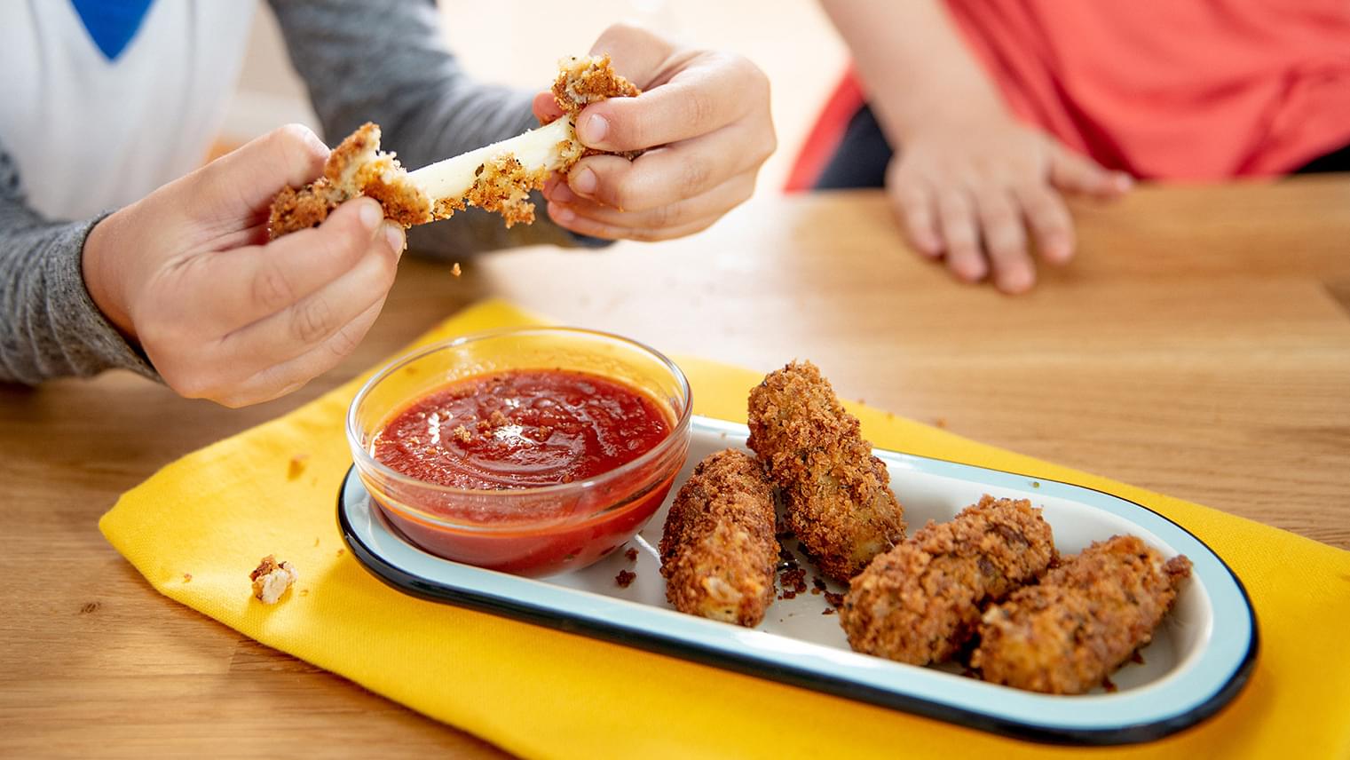 Mozzarella Sticks Gluten Free Recipe Schär