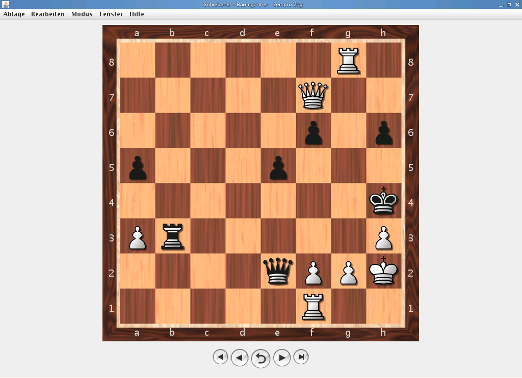 Schach Matt in drei Zügen zoom