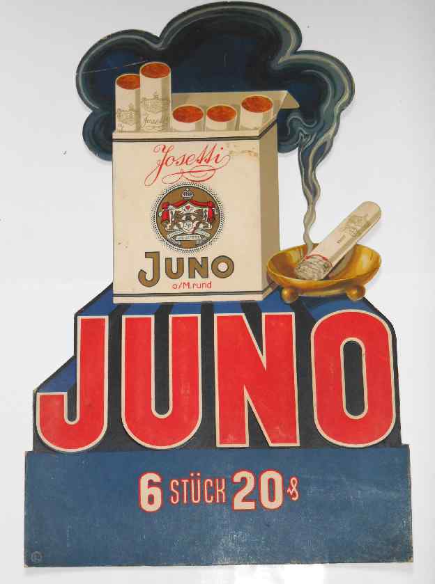 Juno Schilderjagd, alte Emailleschilder und Blechschilder