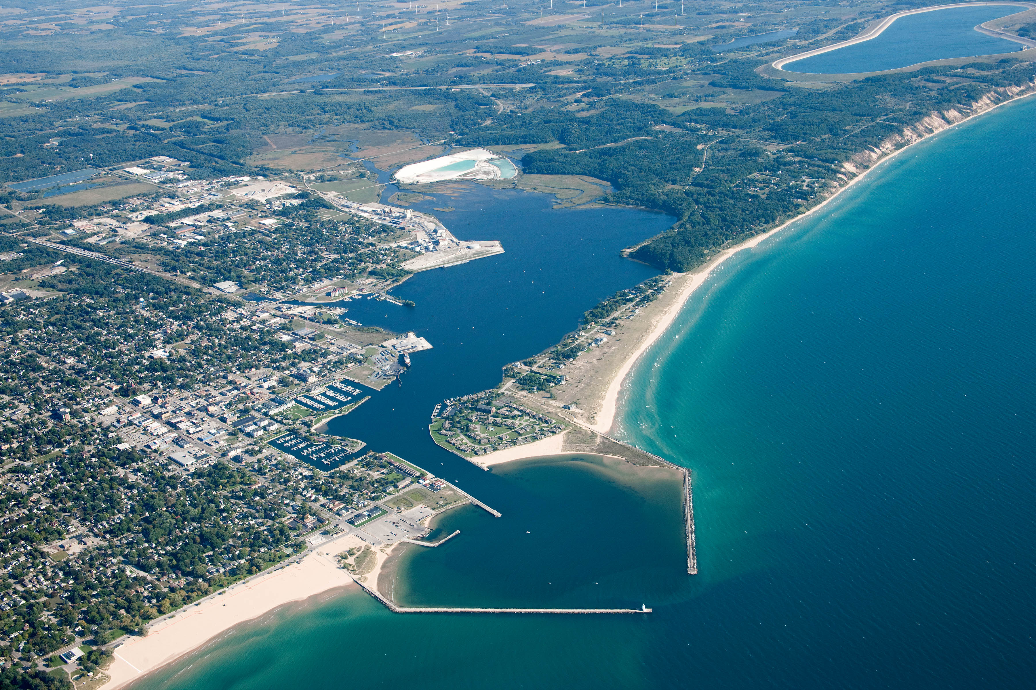 MICHIGAN Aerial Lakes — Schmidt Resources