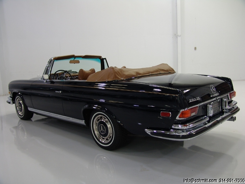 1970 Mercedes Benz 280Se “Low Grille” 6-Cylinder Cabriolet – Daniel Schmitt & Co. Classic Car Gallery