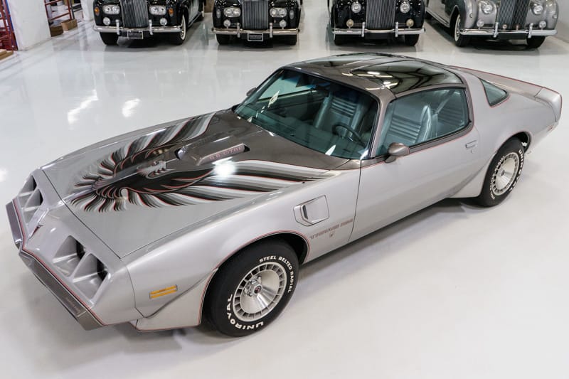 1979 PONTIAC TRANS AM SILVER ANNIVERSARY EDITION (ONLY 6 ACTUAL MILES