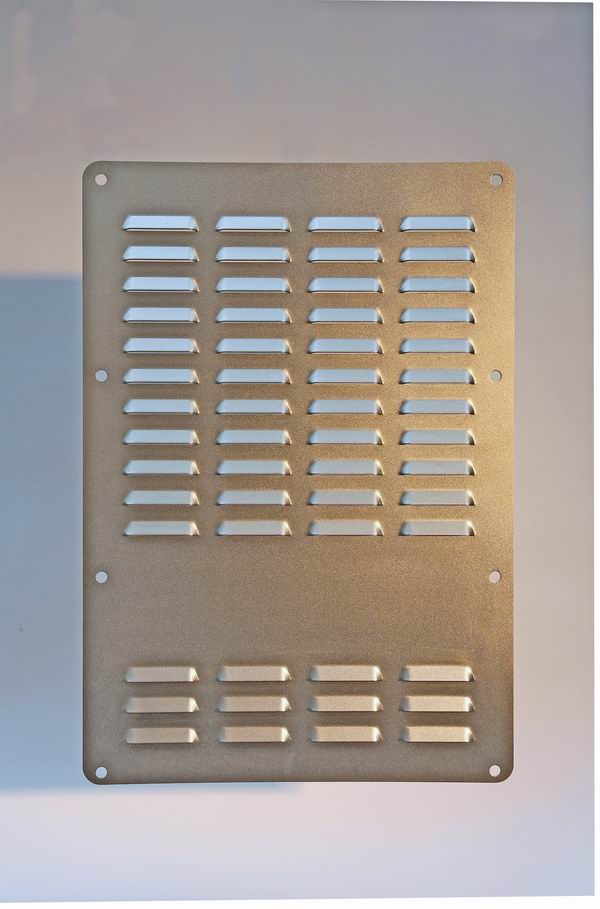 Kiemenblech aus Edelstahl