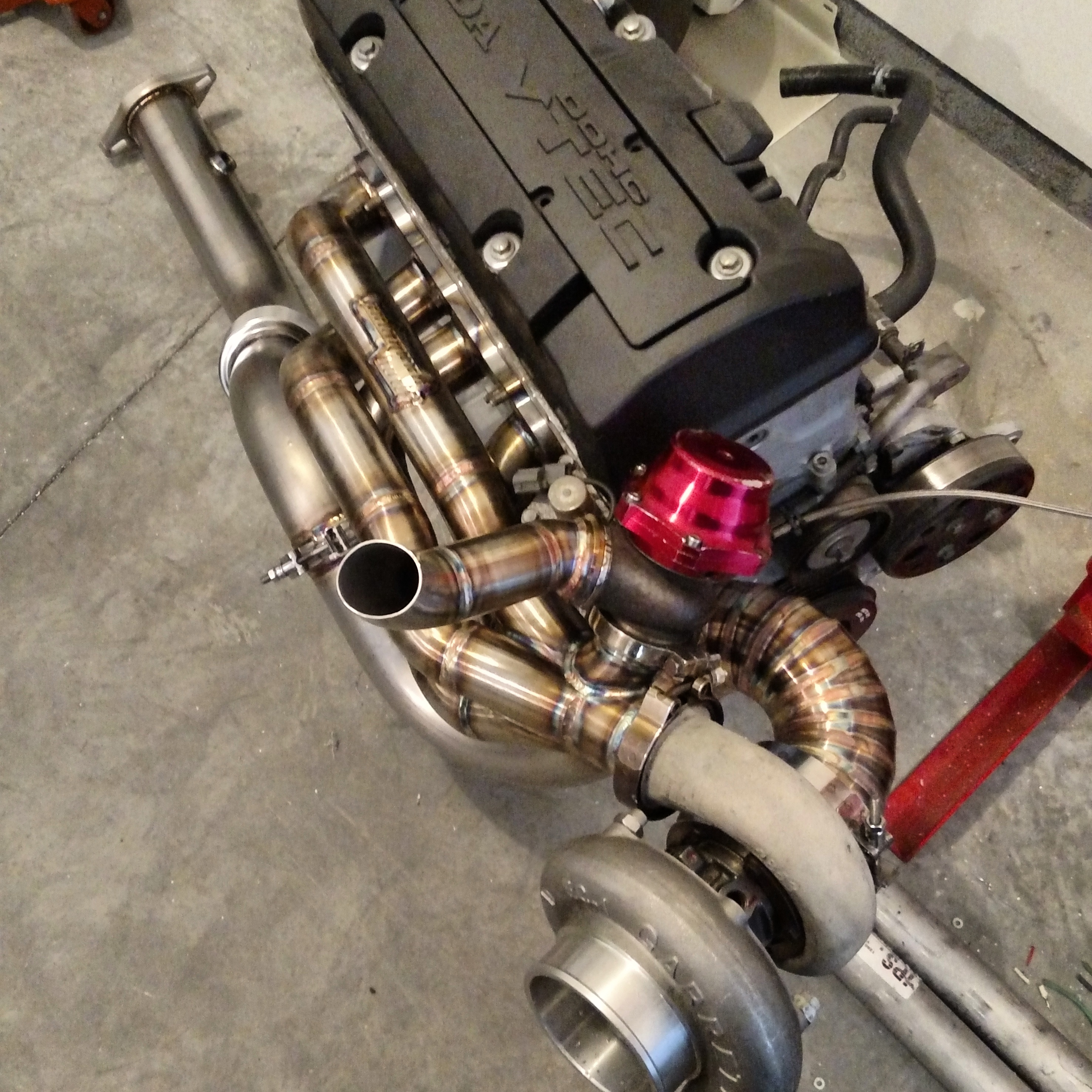 S2000 Turbo Manifold Schmuck Built LLC