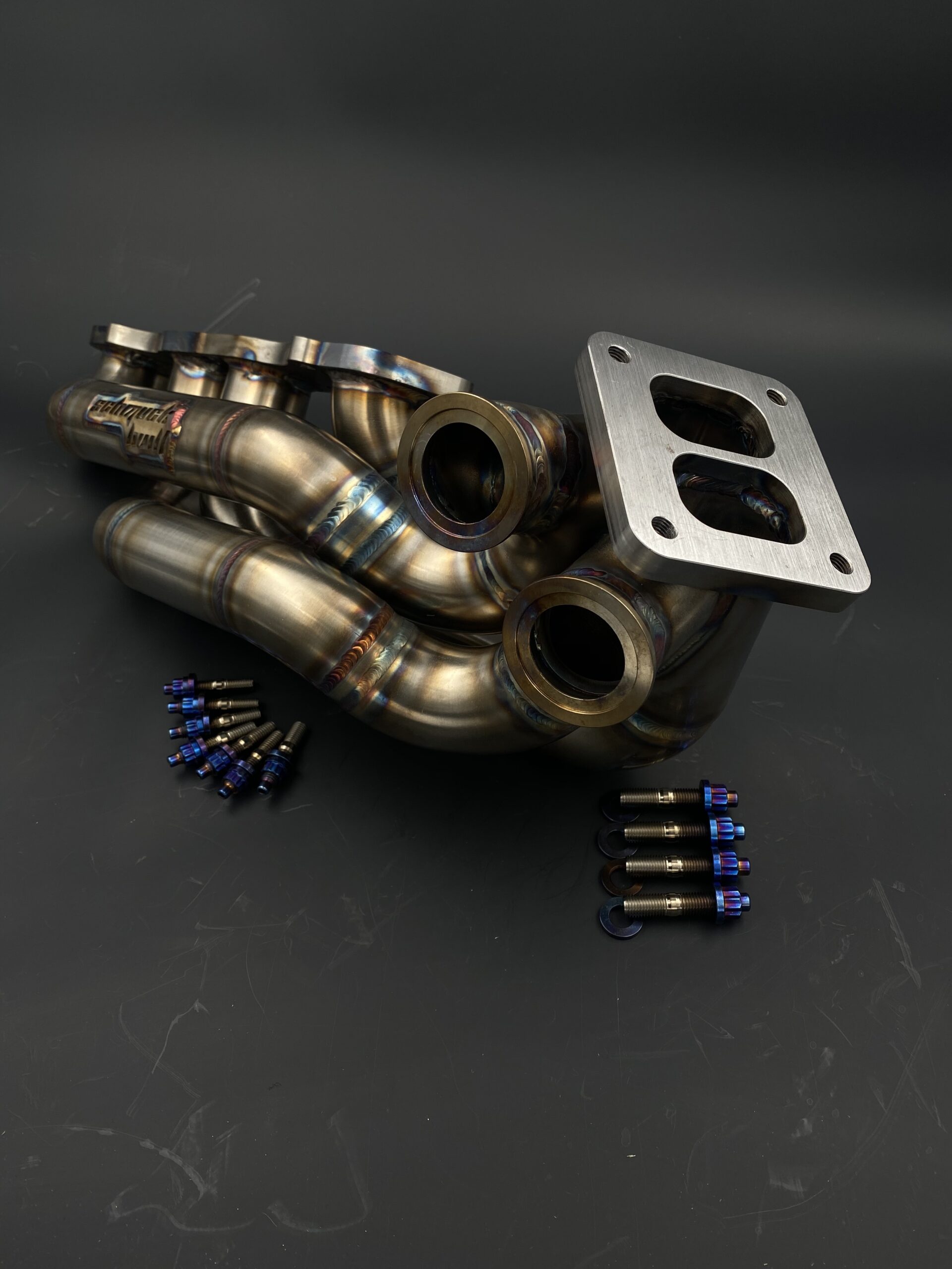 M10x1.25 Titanium Stud Kit. 4pc Schmuck Built LLC