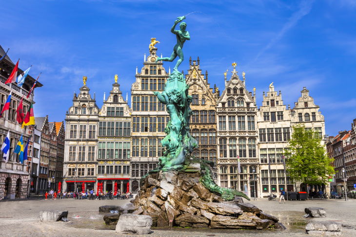 Die schönsten Städte in Belgien