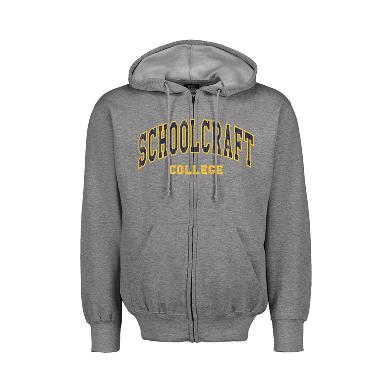 Mv Fundamental Fleece Zip Hood Schoolcraft College Online Bookstore