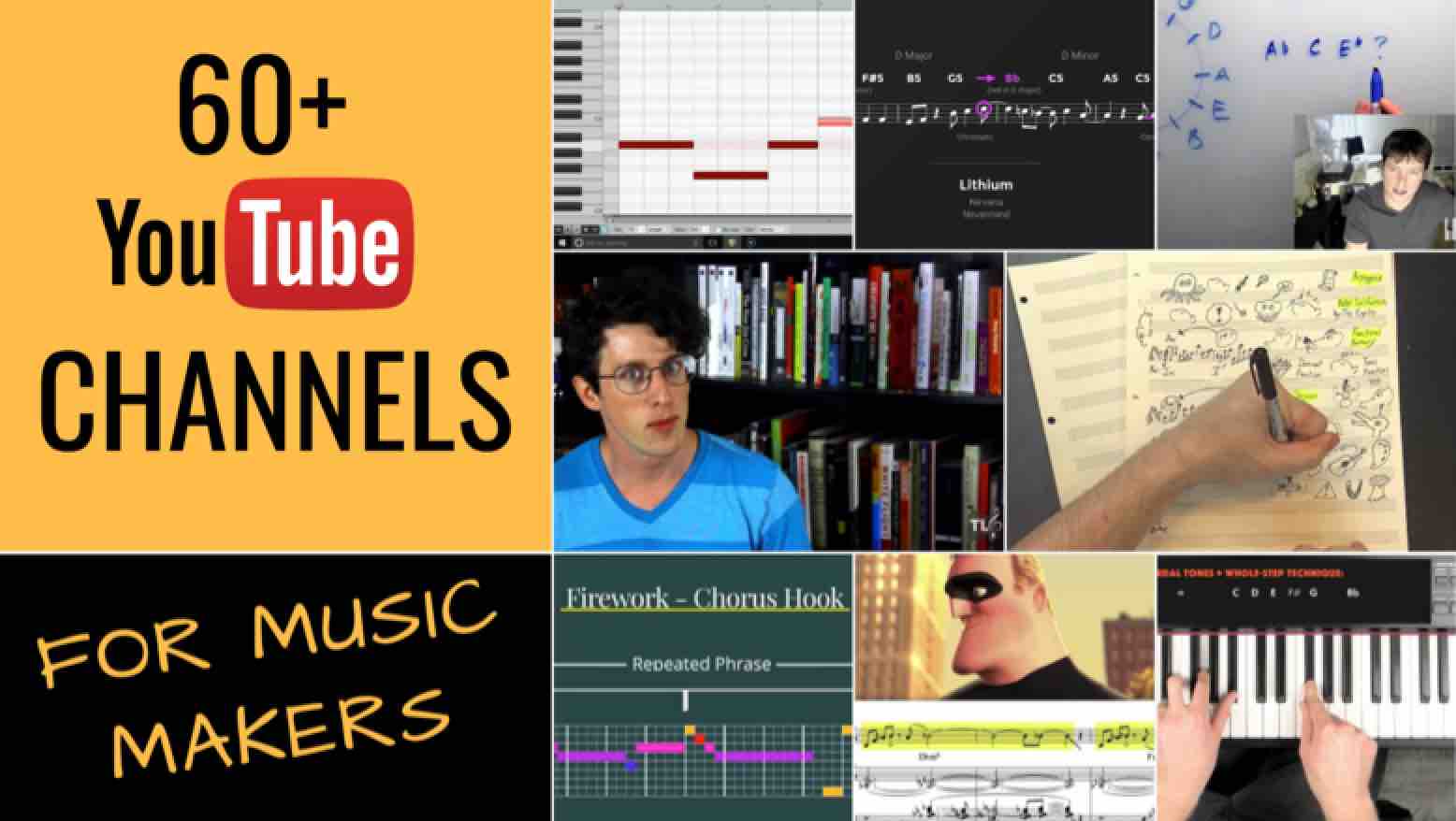 60+ Best Music Theory & Composition YouTube Channels School of