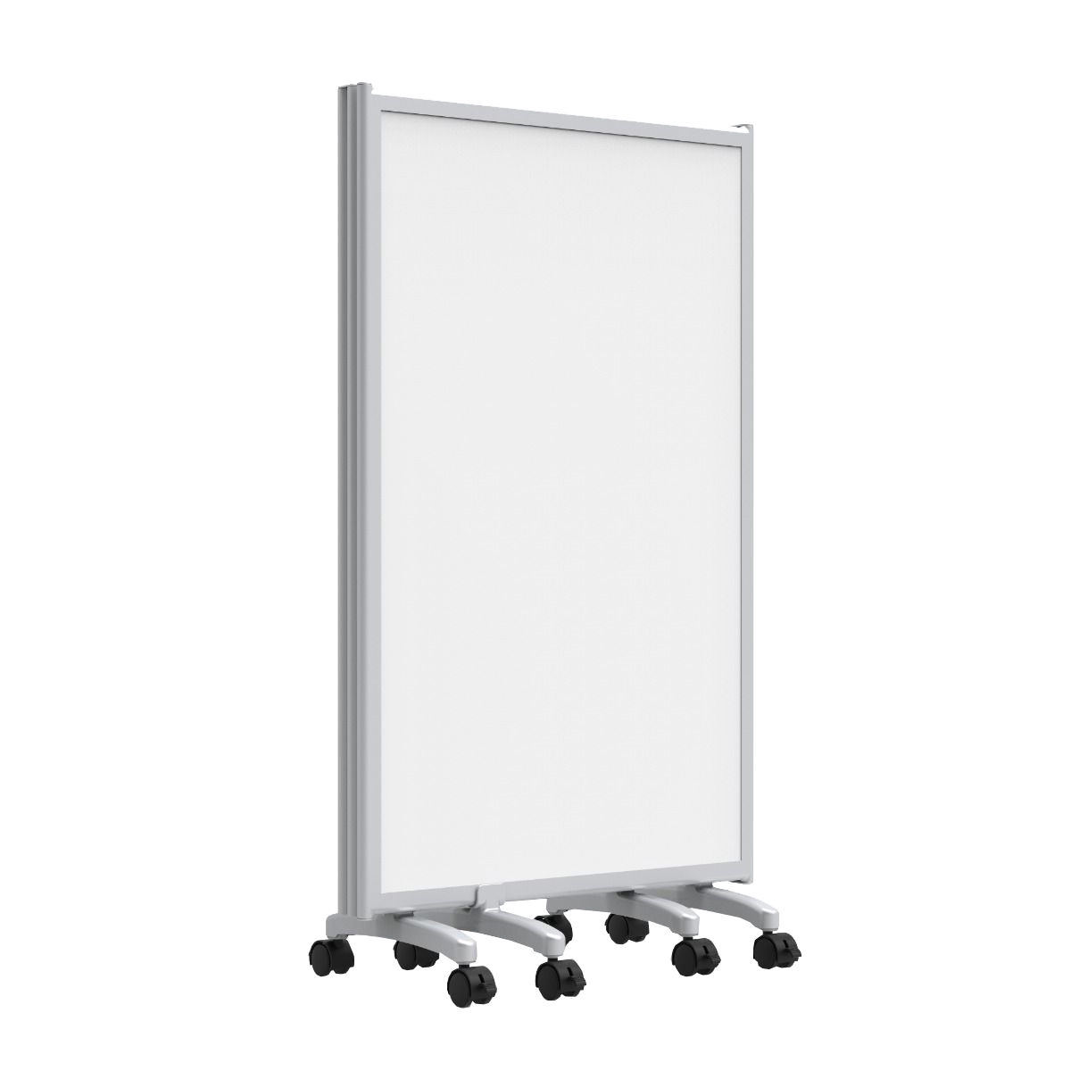 Portable Whiteboard Room Divider 3 Panels 4' 5 1/2"H