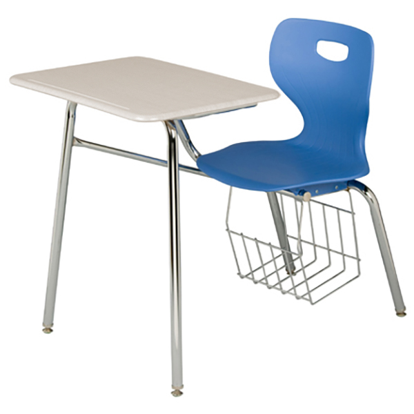 Euroflex Combo School Desks with Book Basket SCHOOLSin