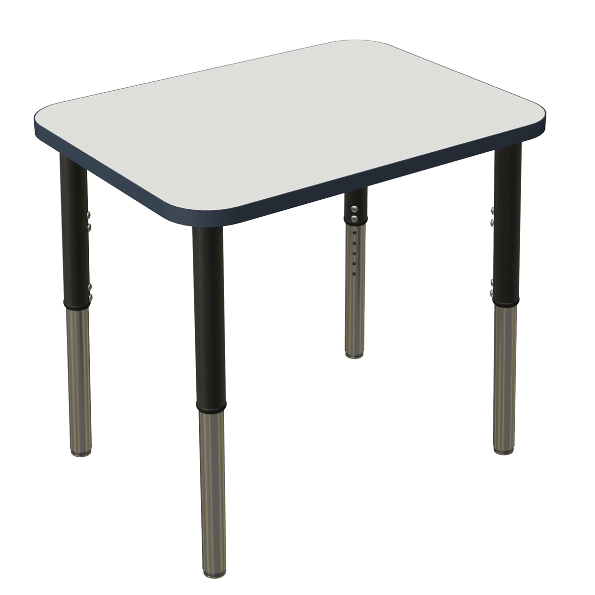 Synergy Series Whiteboard Adjustable Height Student Desk 32"W x 20"D