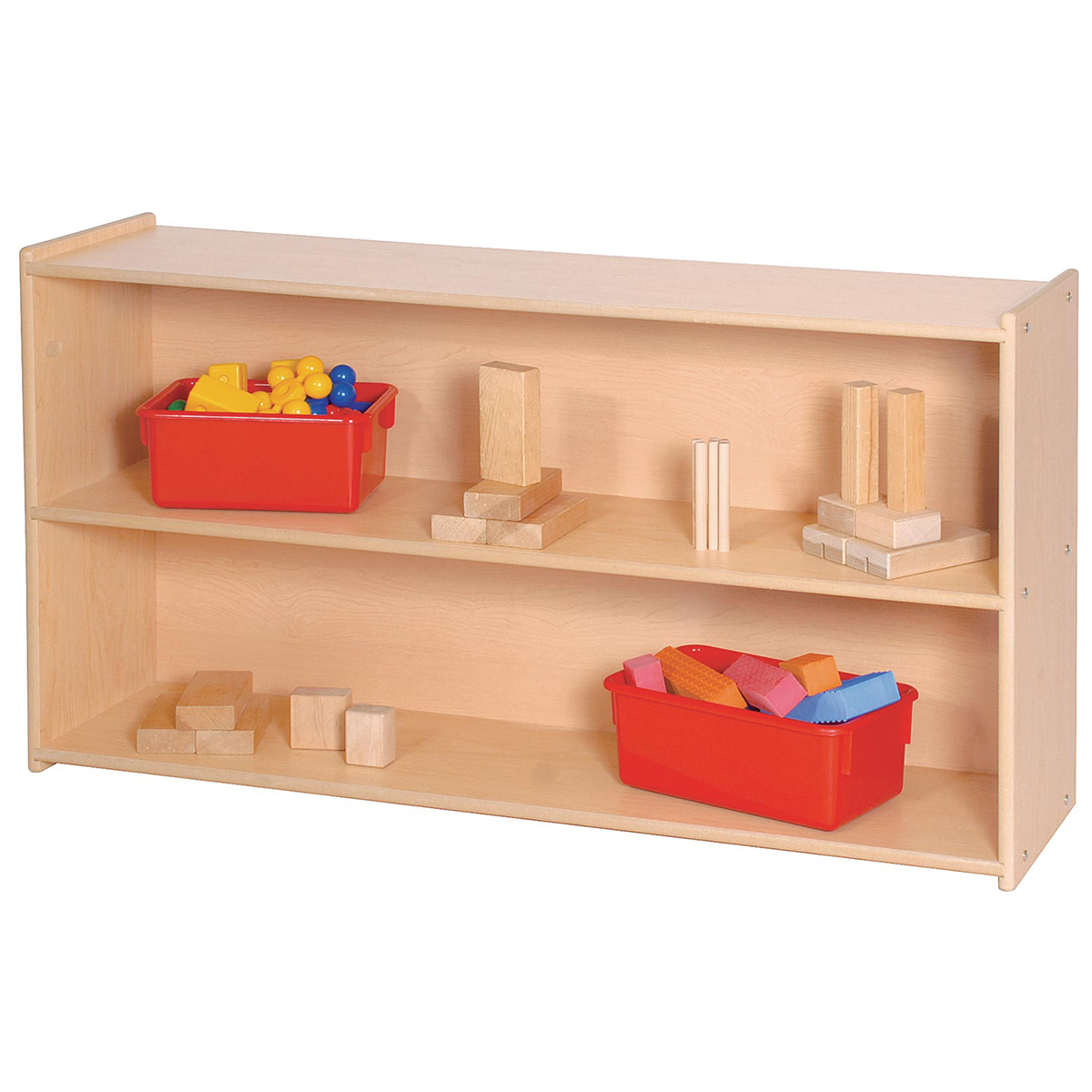 Value Line 48"W Storage Shelf Two Shelves Schools In