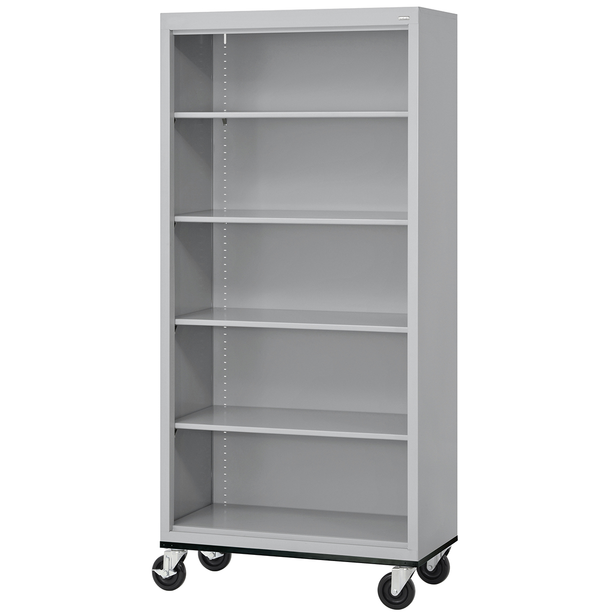 Elite Welded Steel Mobile Bookcase 36"W x 18"D x 78"H Schools In