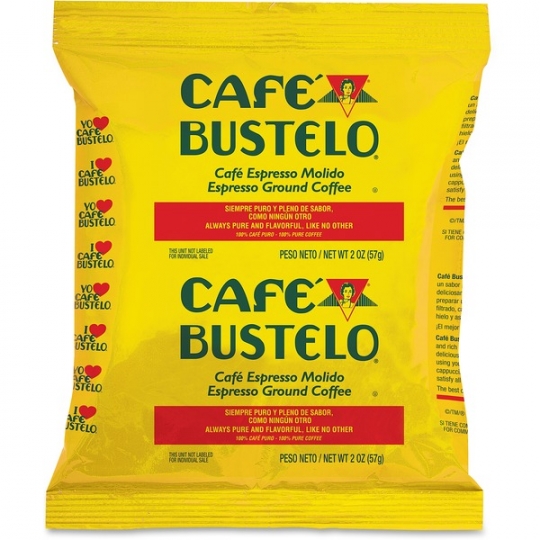 30 pk. Cafe Bustelo Espresso Blend Coffee Packets 2 oz. Schools In