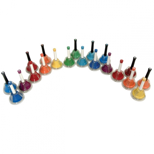 20Note Chromatic Hand/Desk Bell Set Schools In