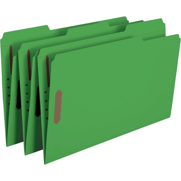 50 pk. Smead Green Legal File Folders w/ Fasteners Schools In