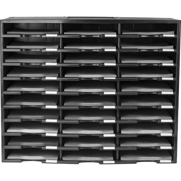 Storex Stackable Literature Sorter Black Schools In