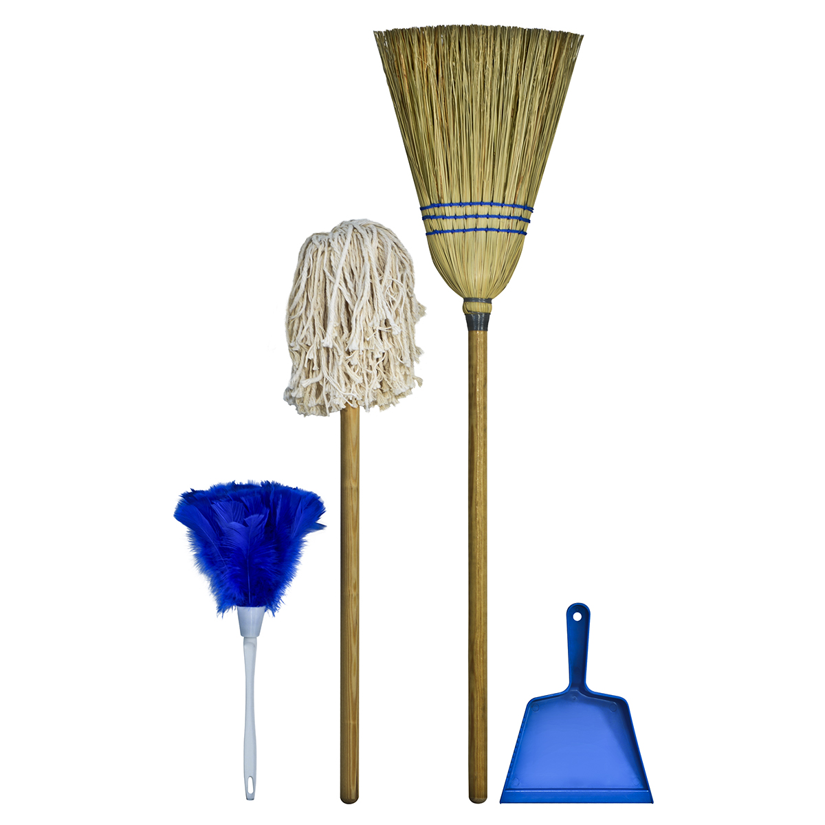 Broom/Mop/Duster/Dust Pan Set Schools In