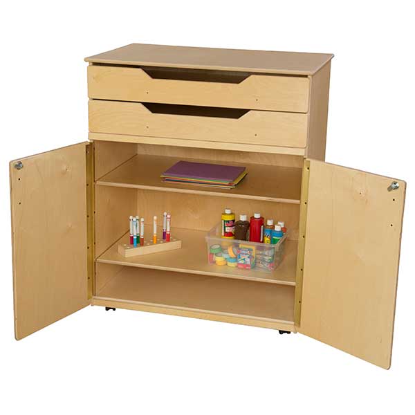 Mobile Storage with Drawers Schools In