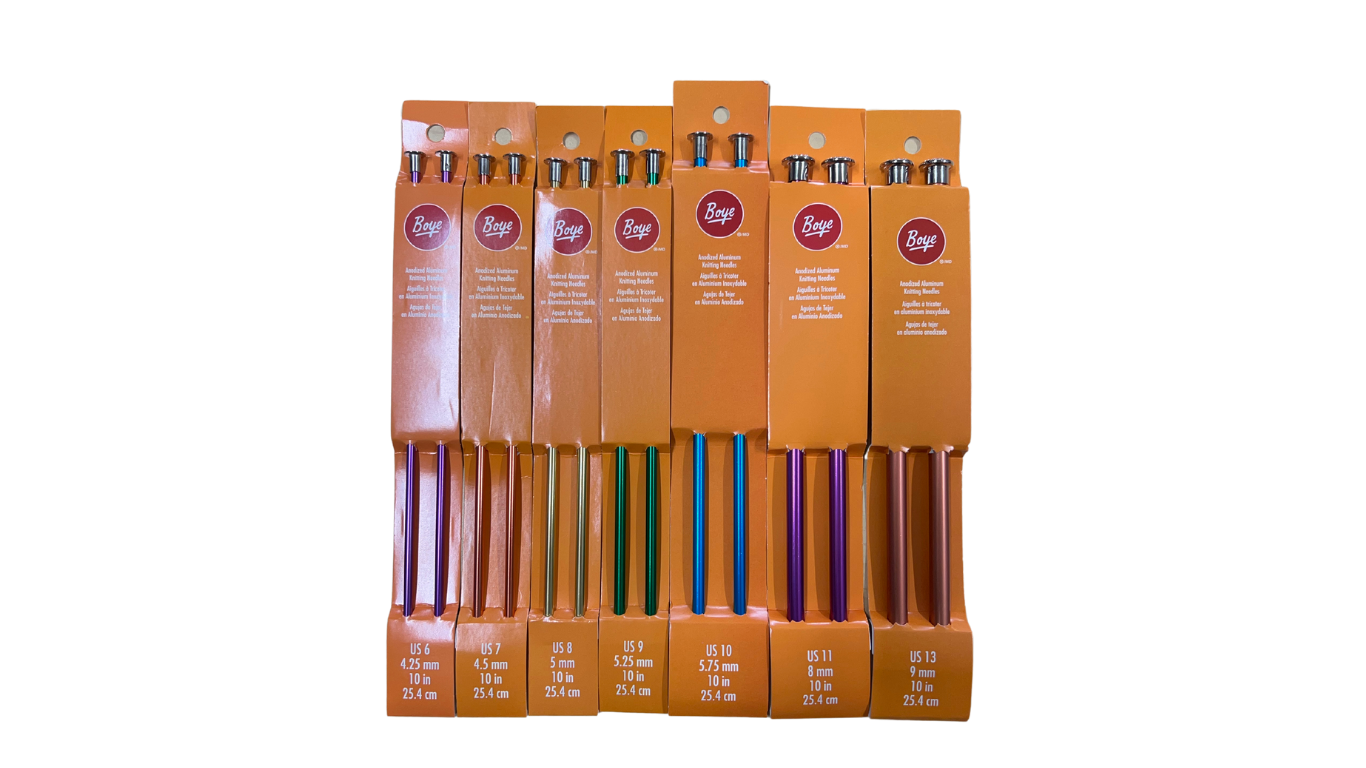Boye Aluminium Knitting Needles