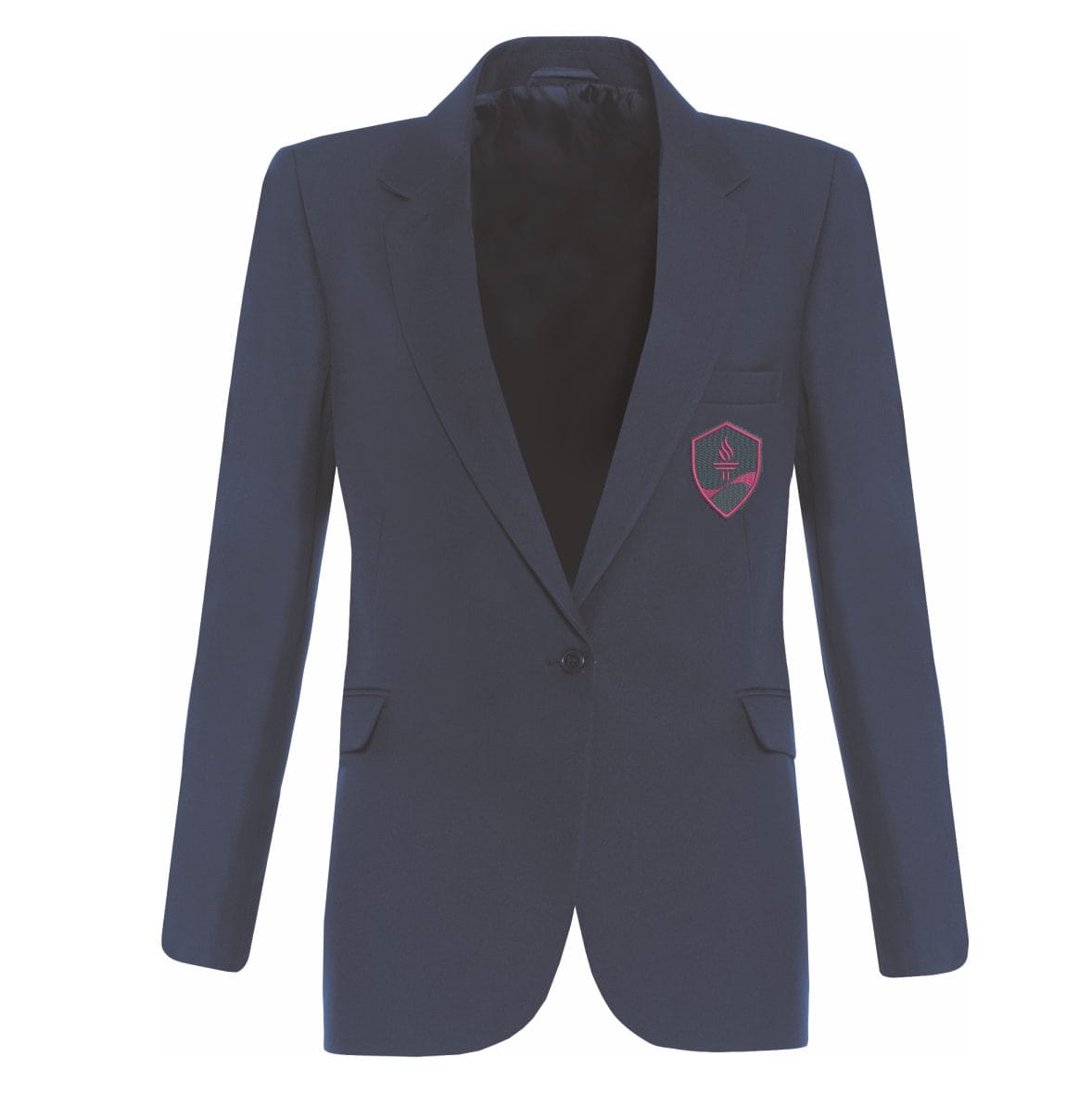 LHJS Girls Navy Blazer w/Logo Schoolwear Solutions