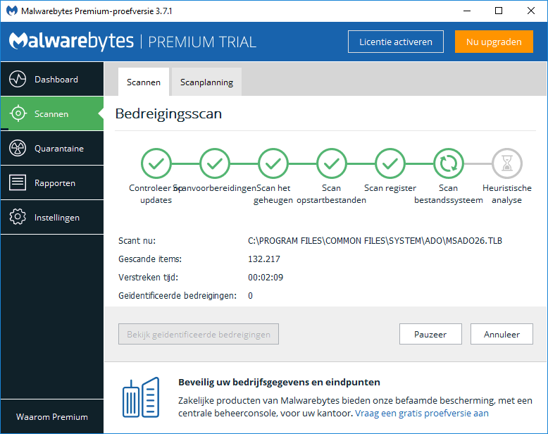 Malwarebytes Free En Windows Defender Tegen Ransomware, Malware, Spyware E.d.