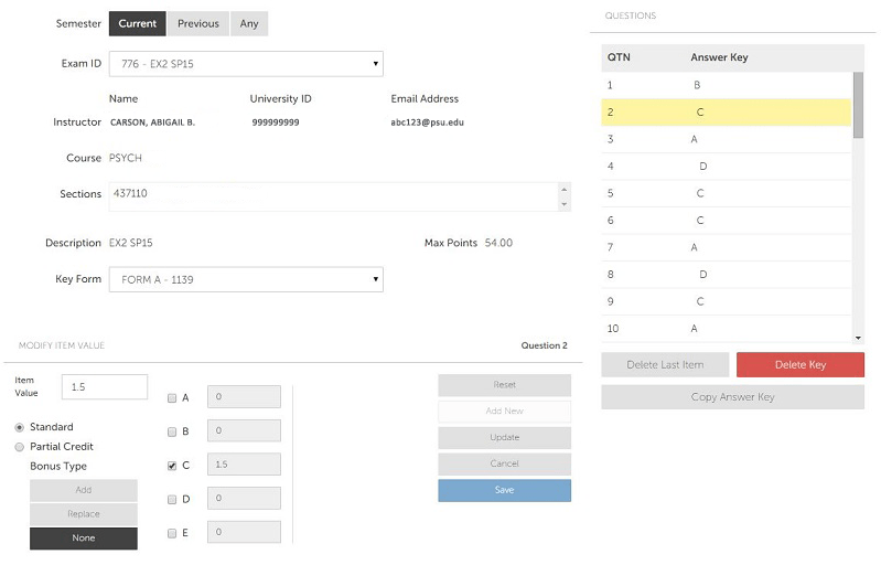 Scanning Instructions Answer Keys Schreyer Institute for Teaching