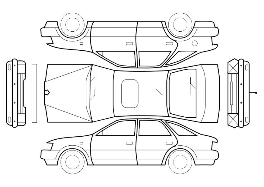 Basteln Auto 2019 22428 x Basteln für Kinder.