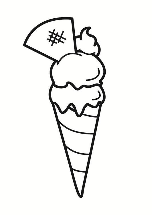 Malvorlage Eiscreme Kostenlose Ausmalbilder Zum Ausdrucken Bild 23325.