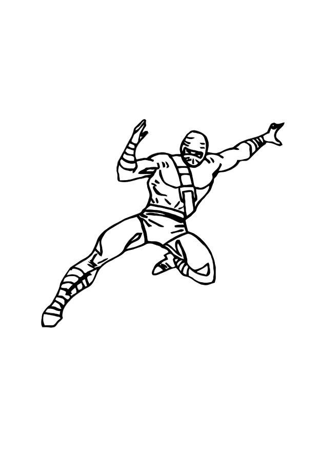 Malvorlage Ninja Kostenlose Ausmalbilder Zum Ausdrucken Bild 10749.