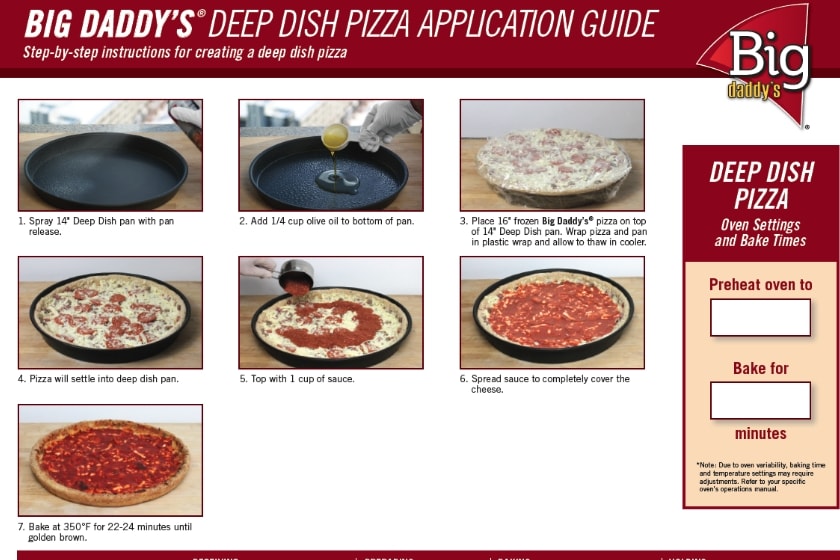 BIG DADDY’S™ Pizza Schwan's Food Service