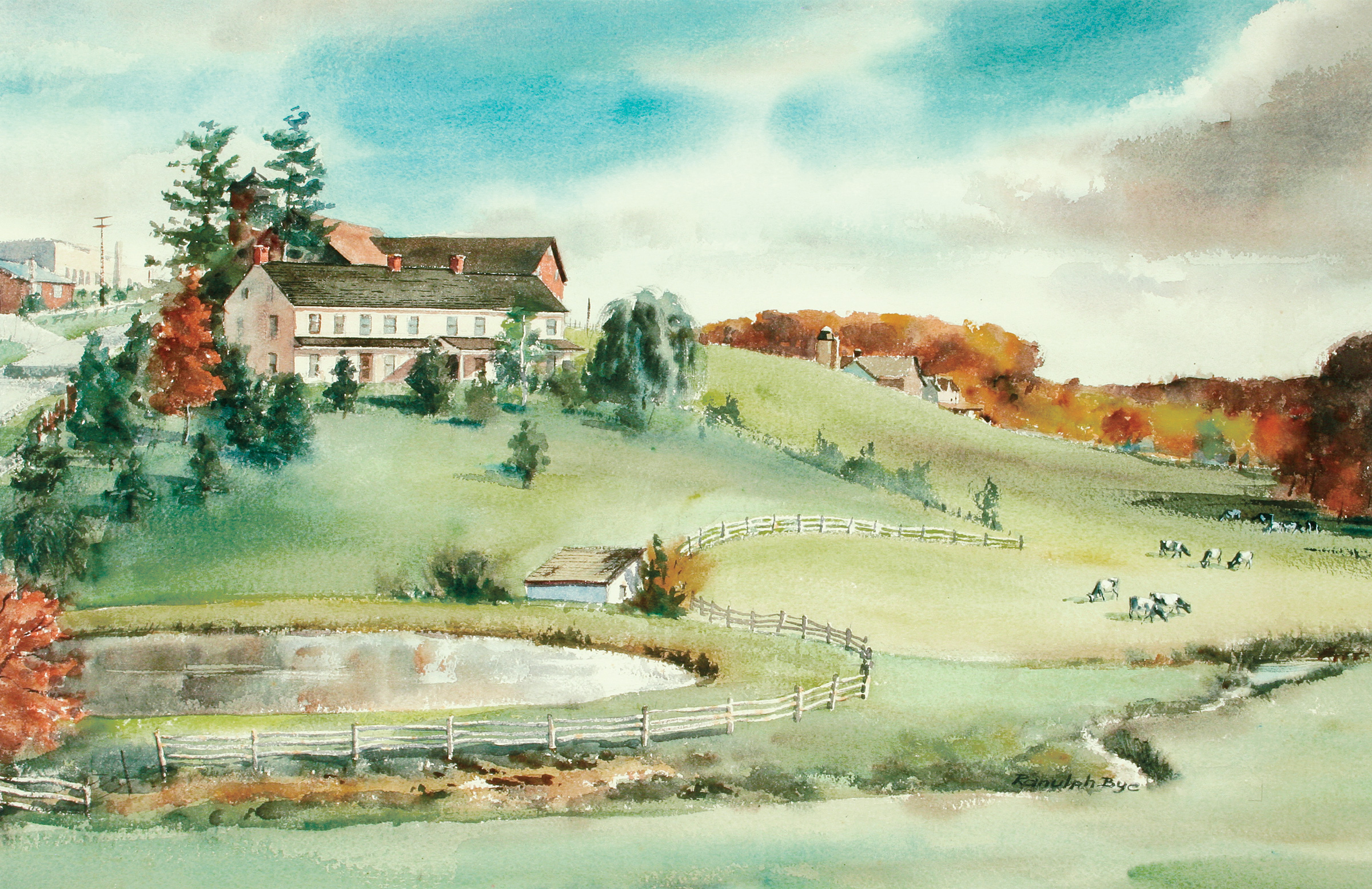 Strunk Family Farm, Stroudsburg, Pennsylvania Ranulph Bye Schwarz