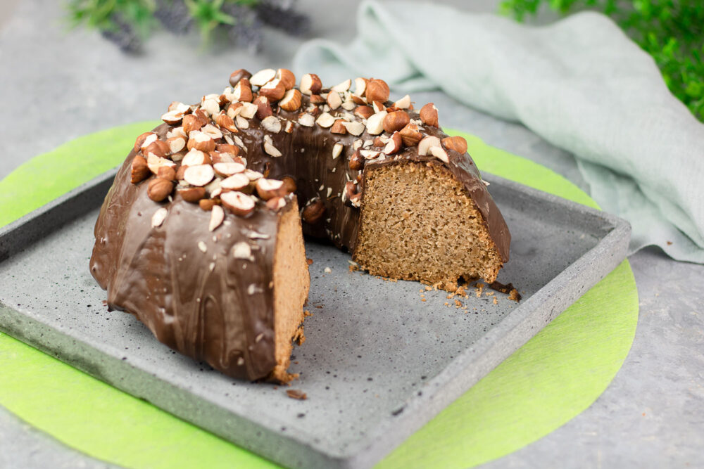 Haselnusskuchen ohne Mehl Low Carb LCHF GLUTENFREI