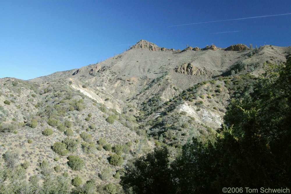 Photo Kreyenhagen Peak from Coalinga Mineral Springs