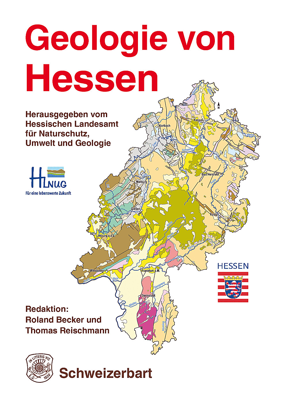 Geologische Karte Hessen Geologie von Hessen — Schweizerbart science publishers