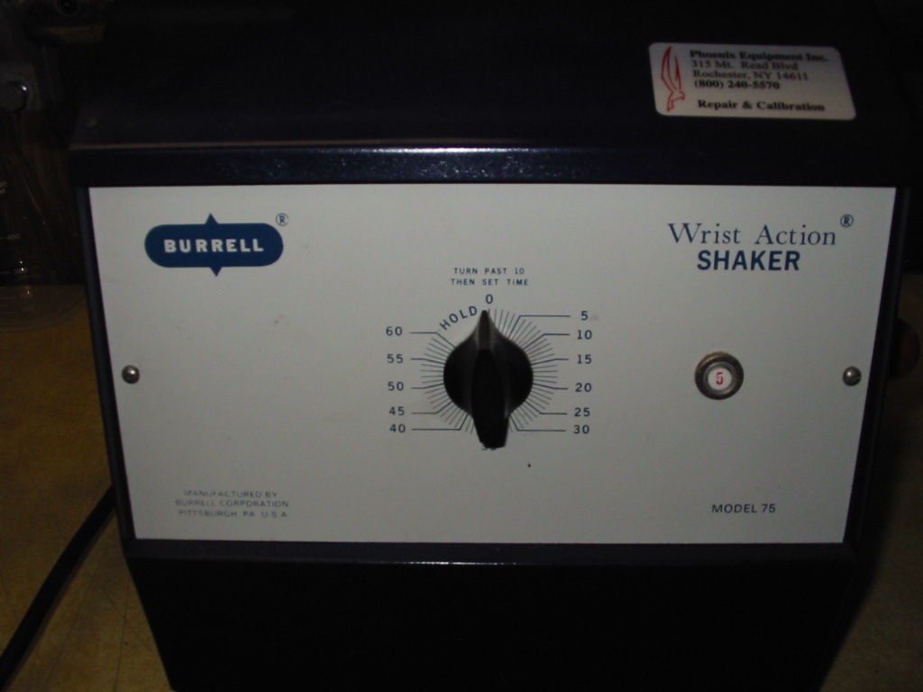 Burrell Model 75 Wrist Shaker Scibay