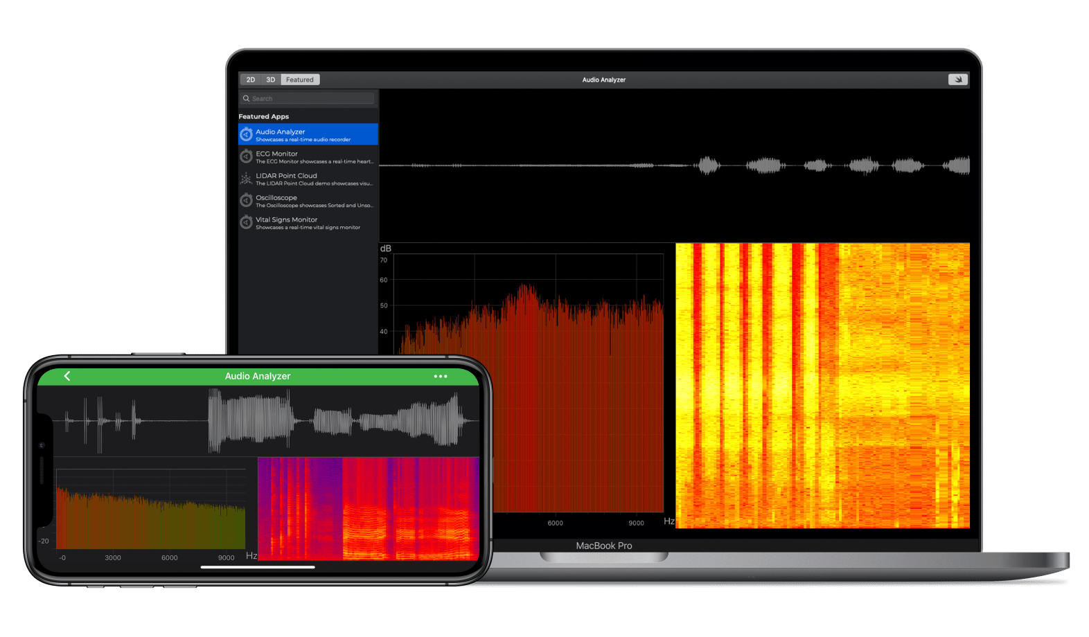 iOS & macOS Audio, Radio frequency and Spectrum Analyzer SciChart