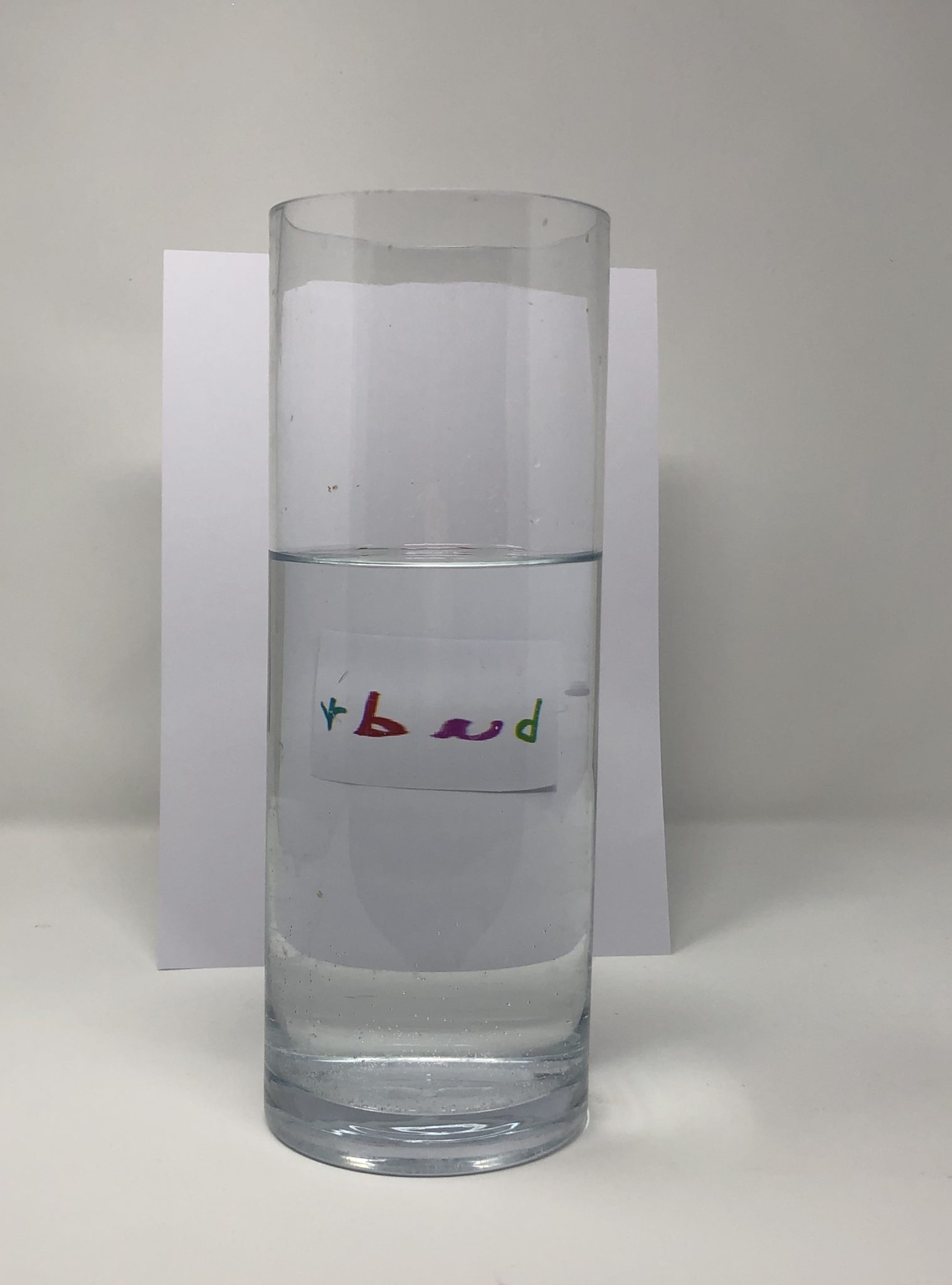 Light Refraction Experiment easy light experiments