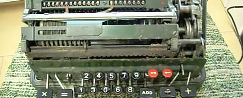 WATCH This Is What Happens to an OldTimey Calculator When You Try to