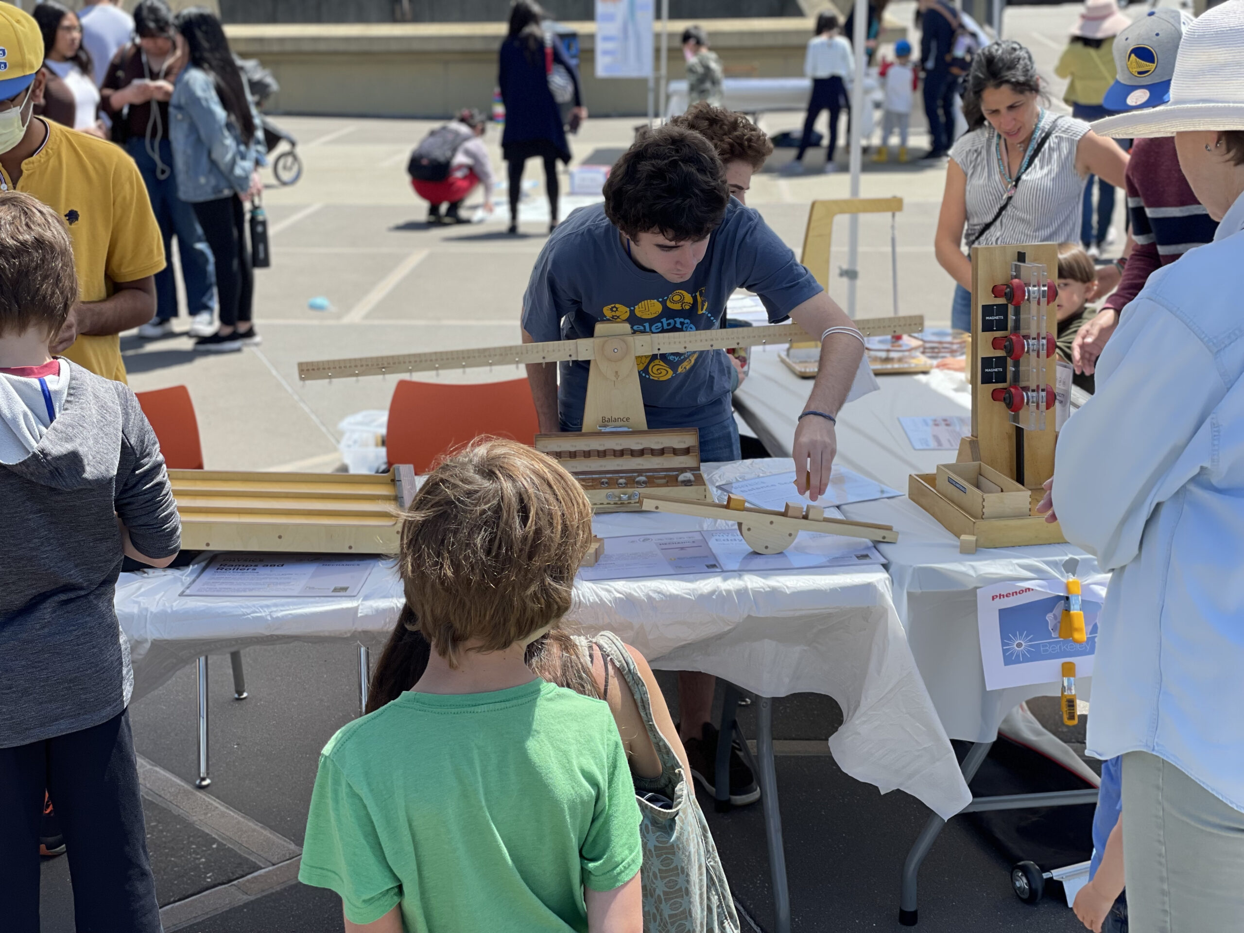 UC Berkeley's Physics Department explores mechanics at Science-Palooza 2022