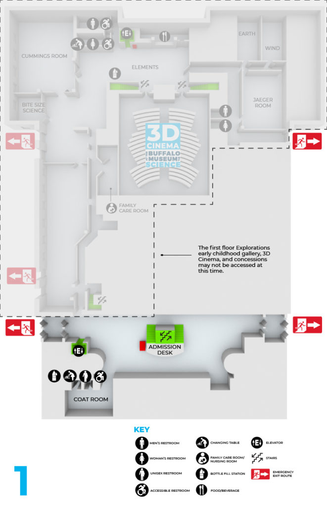 Museum Maps Buffalo Museum of Science