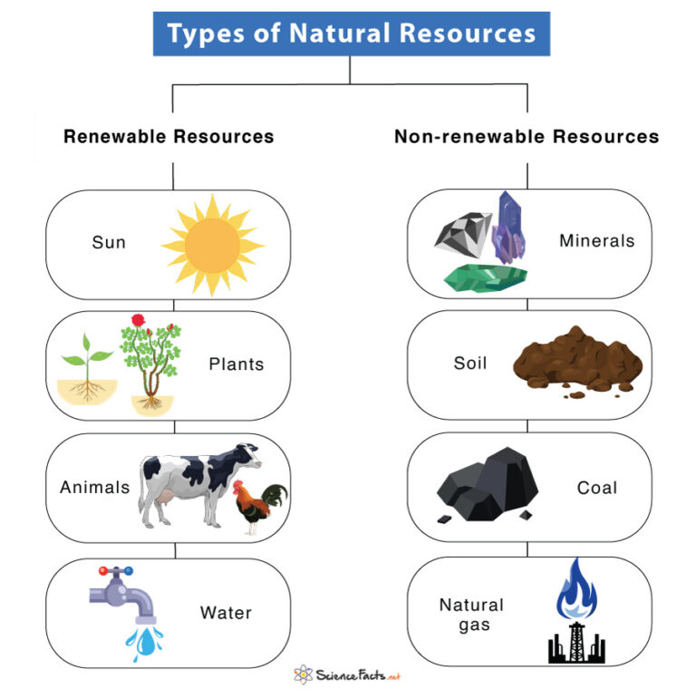 Natural Resources Definition, Types, Examples, & Diagram