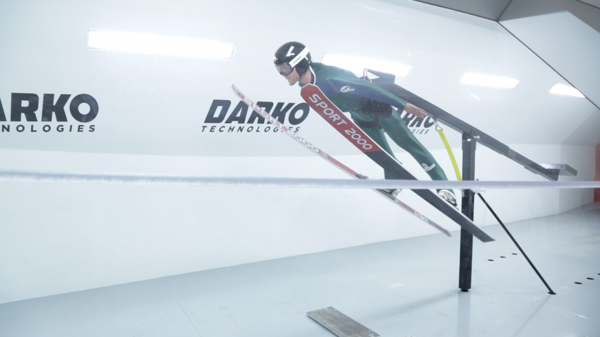 Olympic Ski Jump Training in the Wind Tunnel Science Friday