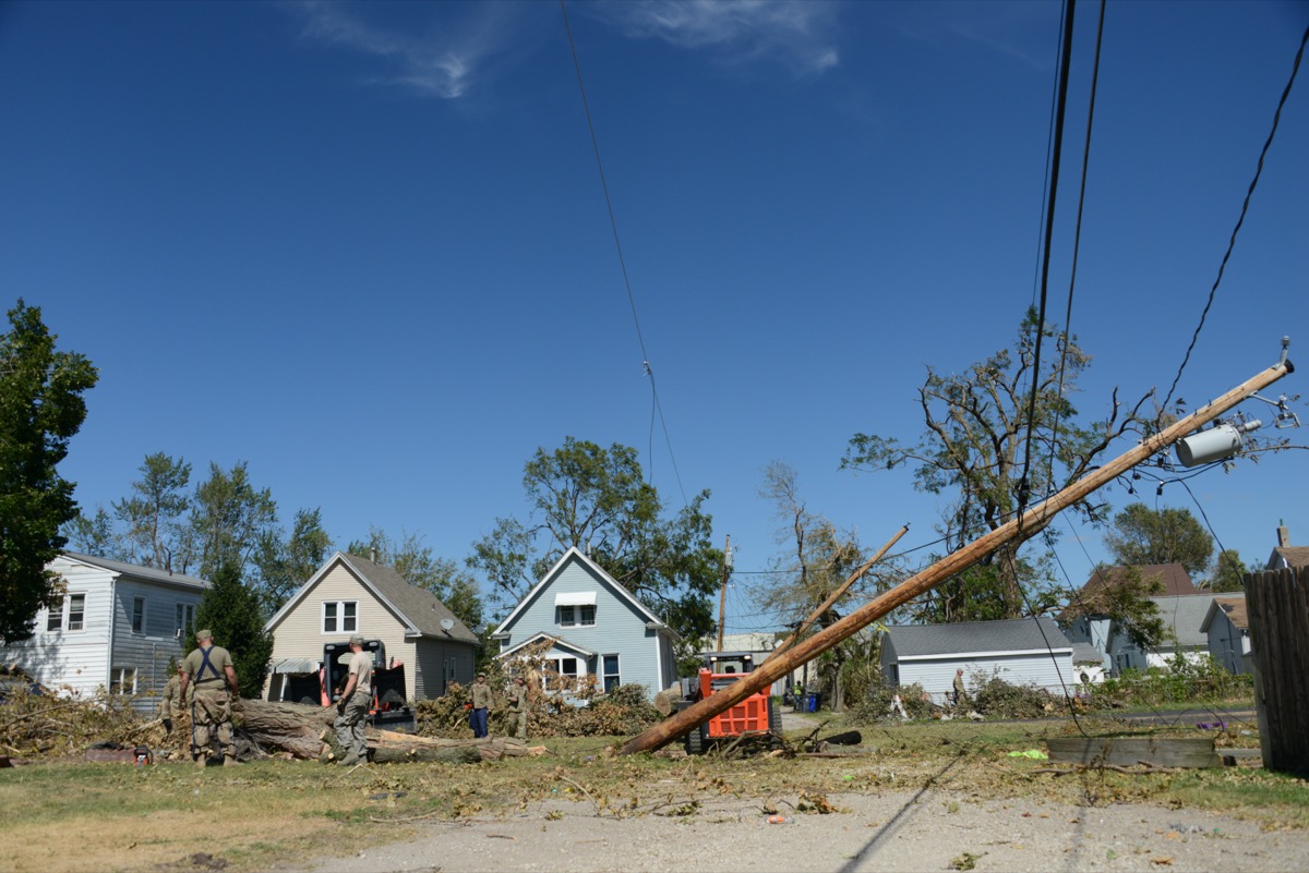 Dealing With The Aftermath Of Iowa's Devastating Derecho